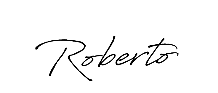 The best way (Antro_Vectra_Bolder) to make a short signature is to pick only two or three words in your name. The name Roberto include a total of six letters. For converting this name. Roberto signature style 7 images and pictures png