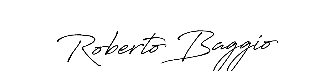 if you are searching for the best signature style for your name Roberto Baggio. so please give up your signature search. here we have designed multiple signature styles  using Antro_Vectra_Bolder. Roberto Baggio signature style 7 images and pictures png