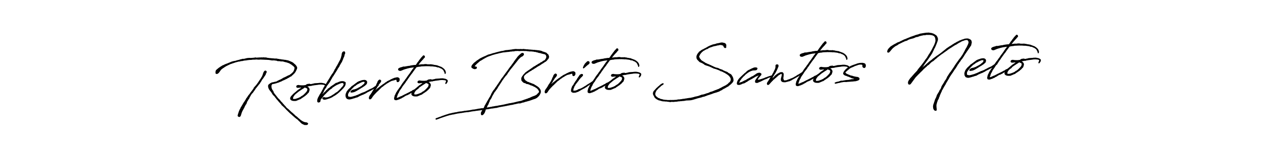 Make a short Roberto Brito Santos Neto signature style. Manage your documents anywhere anytime using Antro_Vectra_Bolder. Create and add eSignatures, submit forms, share and send files easily. Roberto Brito Santos Neto signature style 7 images and pictures png