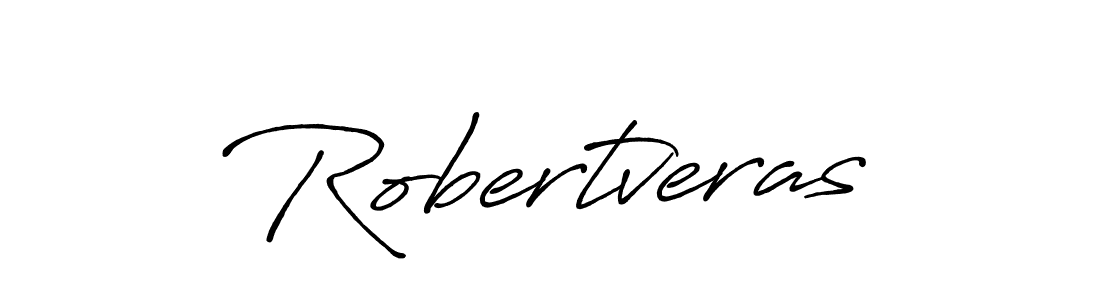 Make a beautiful signature design for name Robertveras. With this signature (Antro_Vectra_Bolder) style, you can create a handwritten signature for free. Robertveras signature style 7 images and pictures png