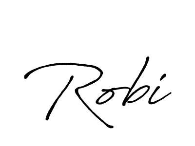 You should practise on your own different ways (Antro_Vectra_Bolder) to write your name (Robi) in signature. don't let someone else do it for you. Robi signature style 7 images and pictures png