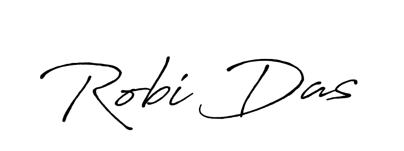 Make a beautiful signature design for name Robi Das. With this signature (Antro_Vectra_Bolder) style, you can create a handwritten signature for free. Robi Das signature style 7 images and pictures png