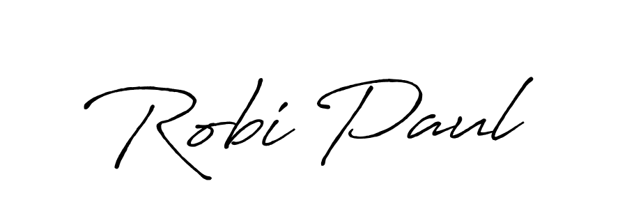 How to make Robi Paul signature? Antro_Vectra_Bolder is a professional autograph style. Create handwritten signature for Robi Paul name. Robi Paul signature style 7 images and pictures png