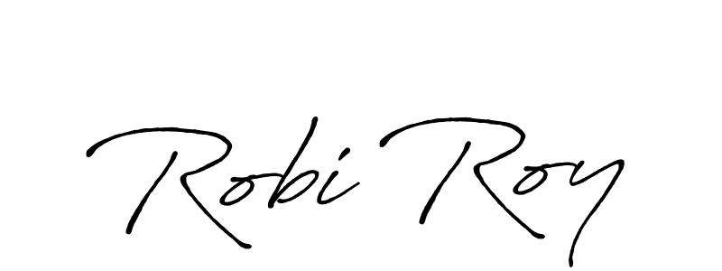 How to make Robi Roy signature? Antro_Vectra_Bolder is a professional autograph style. Create handwritten signature for Robi Roy name. Robi Roy signature style 7 images and pictures png
