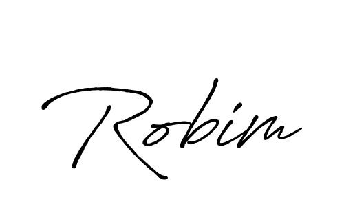 Antro_Vectra_Bolder is a professional signature style that is perfect for those who want to add a touch of class to their signature. It is also a great choice for those who want to make their signature more unique. Get Robim name to fancy signature for free. Robim signature style 7 images and pictures png