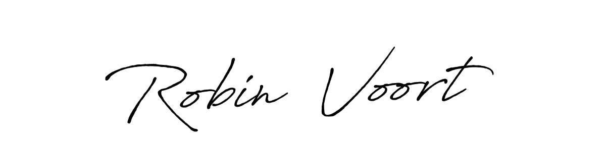 The best way (Antro_Vectra_Bolder) to make a short signature is to pick only two or three words in your name. The name Robin  Voort include a total of six letters. For converting this name. Robin  Voort signature style 7 images and pictures png