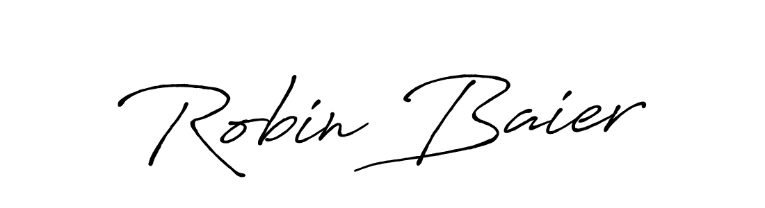 How to make Robin Baier signature? Antro_Vectra_Bolder is a professional autograph style. Create handwritten signature for Robin Baier name. Robin Baier signature style 7 images and pictures png