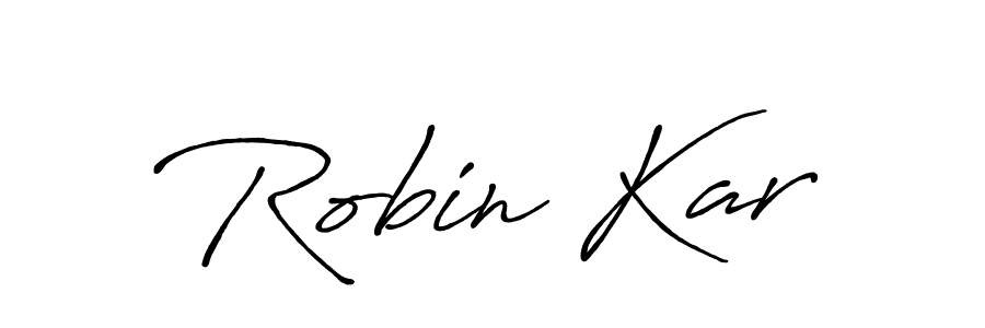 You should practise on your own different ways (Antro_Vectra_Bolder) to write your name (Robin Kar) in signature. don't let someone else do it for you. Robin Kar signature style 7 images and pictures png