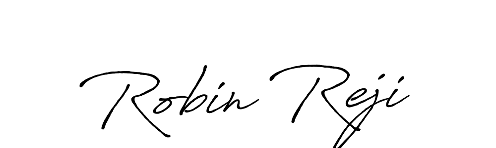 Also You can easily find your signature by using the search form. We will create Robin Reji name handwritten signature images for you free of cost using Antro_Vectra_Bolder sign style. Robin Reji signature style 7 images and pictures png