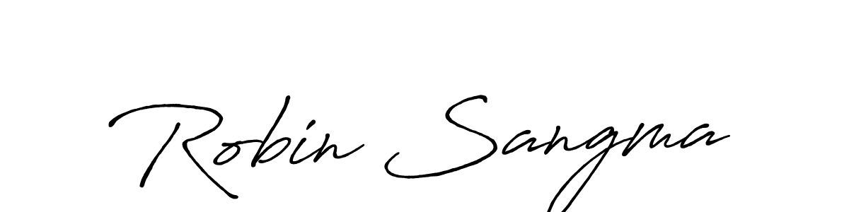 It looks lik you need a new signature style for name Robin Sangma. Design unique handwritten (Antro_Vectra_Bolder) signature with our free signature maker in just a few clicks. Robin Sangma signature style 7 images and pictures png