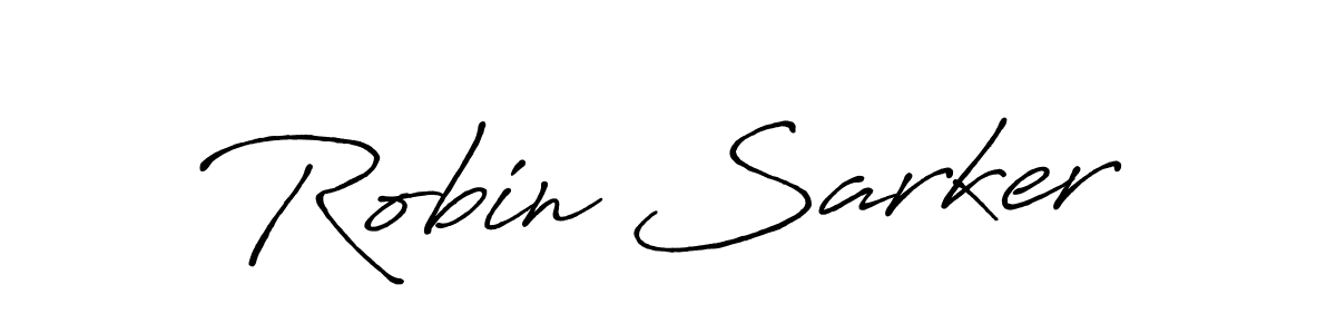 It looks lik you need a new signature style for name Robin Sarker. Design unique handwritten (Antro_Vectra_Bolder) signature with our free signature maker in just a few clicks. Robin Sarker signature style 7 images and pictures png