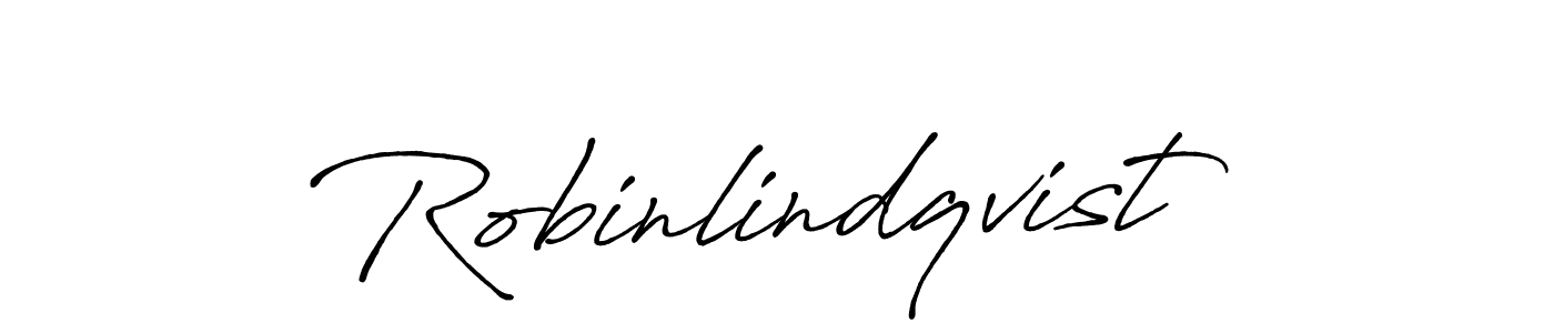 Use a signature maker to create a handwritten signature online. With this signature software, you can design (Antro_Vectra_Bolder) your own signature for name Robinlindqvist. Robinlindqvist signature style 7 images and pictures png