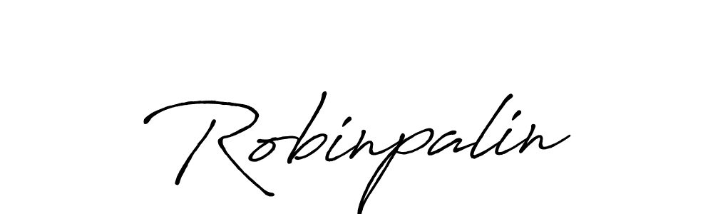 Make a beautiful signature design for name Robinpalin. With this signature (Antro_Vectra_Bolder) style, you can create a handwritten signature for free. Robinpalin signature style 7 images and pictures png