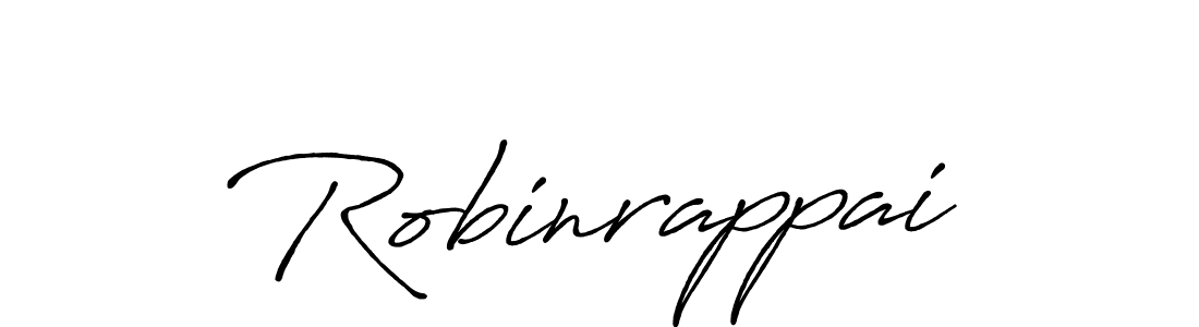 Robinrappai stylish signature style. Best Handwritten Sign (Antro_Vectra_Bolder) for my name. Handwritten Signature Collection Ideas for my name Robinrappai. Robinrappai signature style 7 images and pictures png