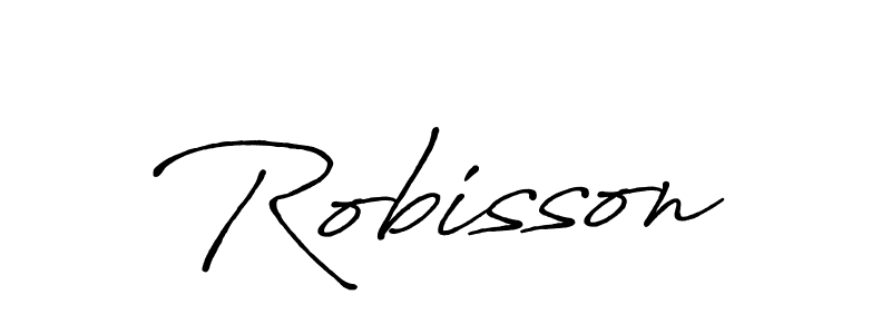 Also You can easily find your signature by using the search form. We will create Robisson name handwritten signature images for you free of cost using Antro_Vectra_Bolder sign style. Robisson signature style 7 images and pictures png