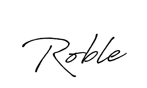 Also we have Roble name is the best signature style. Create professional handwritten signature collection using Antro_Vectra_Bolder autograph style. Roble signature style 7 images and pictures png
