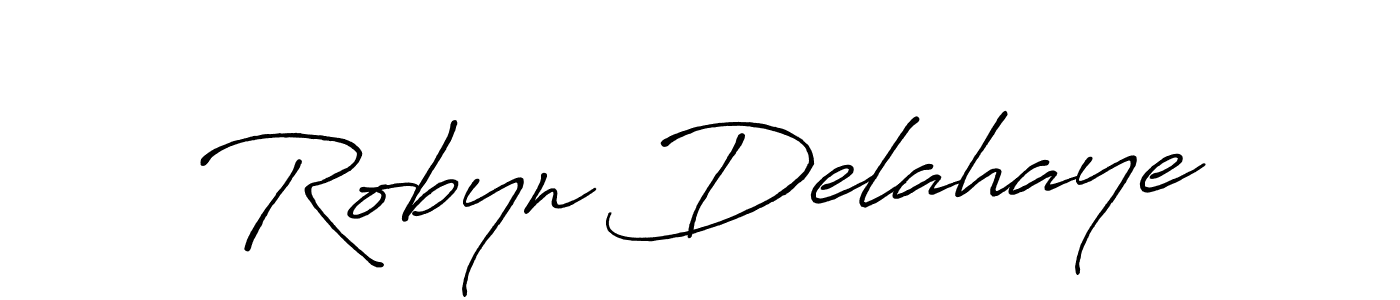 Make a beautiful signature design for name Robyn Delahaye. Use this online signature maker to create a handwritten signature for free. Robyn Delahaye signature style 7 images and pictures png