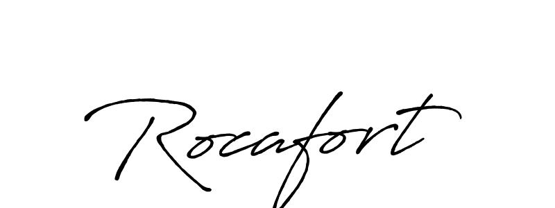 Create a beautiful signature design for name Rocafort. With this signature (Antro_Vectra_Bolder) fonts, you can make a handwritten signature for free. Rocafort signature style 7 images and pictures png
