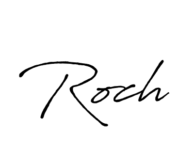 The best way (Antro_Vectra_Bolder) to make a short signature is to pick only two or three words in your name. The name Roch include a total of six letters. For converting this name. Roch signature style 7 images and pictures png