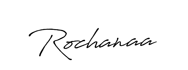 Also we have Rochanaa name is the best signature style. Create professional handwritten signature collection using Antro_Vectra_Bolder autograph style. Rochanaa signature style 7 images and pictures png