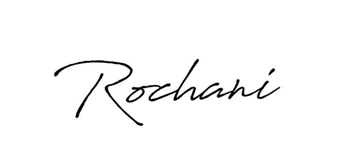 It looks lik you need a new signature style for name Rochani. Design unique handwritten (Antro_Vectra_Bolder) signature with our free signature maker in just a few clicks. Rochani signature style 7 images and pictures png