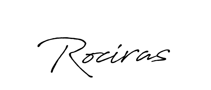 if you are searching for the best signature style for your name Rociras. so please give up your signature search. here we have designed multiple signature styles  using Antro_Vectra_Bolder. Rociras signature style 7 images and pictures png