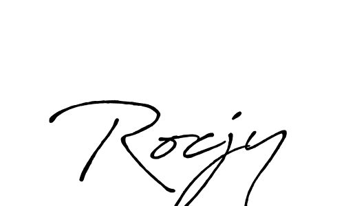 You can use this online signature creator to create a handwritten signature for the name Rocjy. This is the best online autograph maker. Rocjy signature style 7 images and pictures png