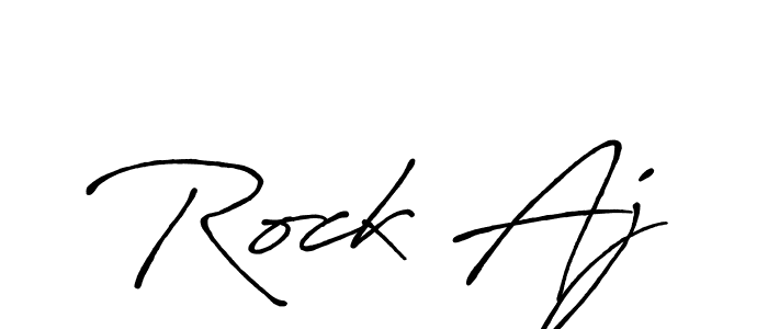 How to Draw Rock Aj signature style? Antro_Vectra_Bolder is a latest design signature styles for name Rock Aj. Rock Aj signature style 7 images and pictures png