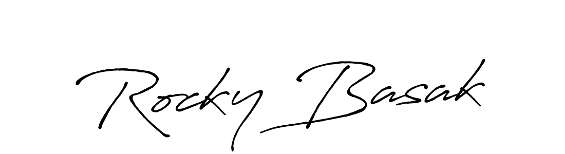 Here are the top 10 professional signature styles for the name Rocky Basak. These are the best autograph styles you can use for your name. Rocky Basak signature style 7 images and pictures png