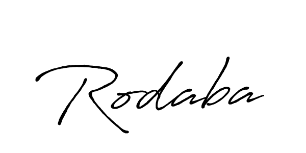 Rodaba stylish signature style. Best Handwritten Sign (Antro_Vectra_Bolder) for my name. Handwritten Signature Collection Ideas for my name Rodaba. Rodaba signature style 7 images and pictures png