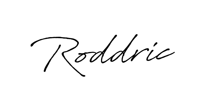 Use a signature maker to create a handwritten signature online. With this signature software, you can design (Antro_Vectra_Bolder) your own signature for name Roddric. Roddric signature style 7 images and pictures png