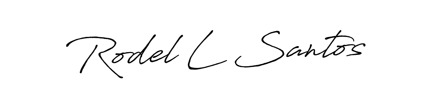 Check out images of Autograph of Rodel L Santos name. Actor Rodel L Santos Signature Style. Antro_Vectra_Bolder is a professional sign style online. Rodel L Santos signature style 7 images and pictures png