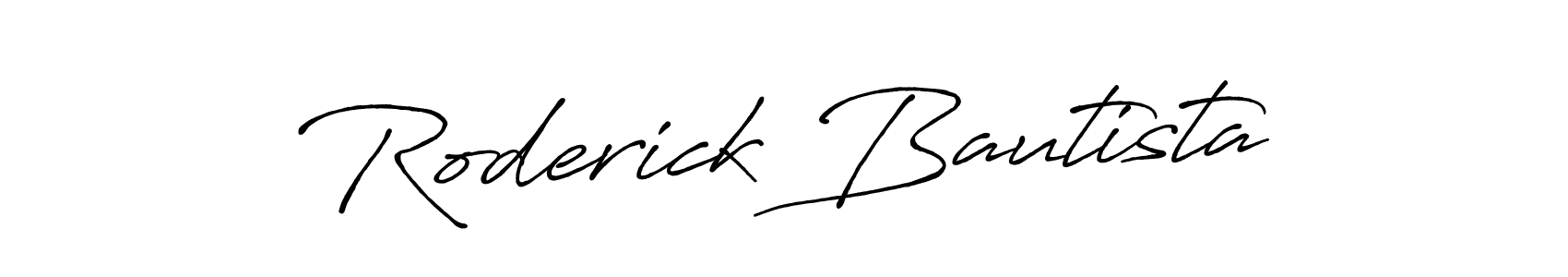 How to make Roderick Bautista signature? Antro_Vectra_Bolder is a professional autograph style. Create handwritten signature for Roderick Bautista name. Roderick Bautista signature style 7 images and pictures png