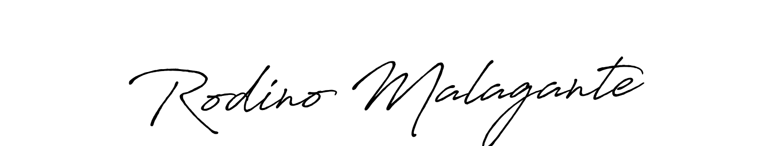 Once you've used our free online signature maker to create your best signature Antro_Vectra_Bolder style, it's time to enjoy all of the benefits that Rodino Malagante name signing documents. Rodino Malagante signature style 7 images and pictures png