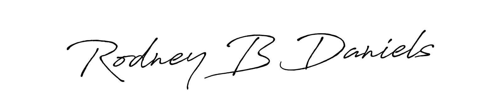 if you are searching for the best signature style for your name Rodney B Daniels. so please give up your signature search. here we have designed multiple signature styles  using Antro_Vectra_Bolder. Rodney B Daniels signature style 7 images and pictures png