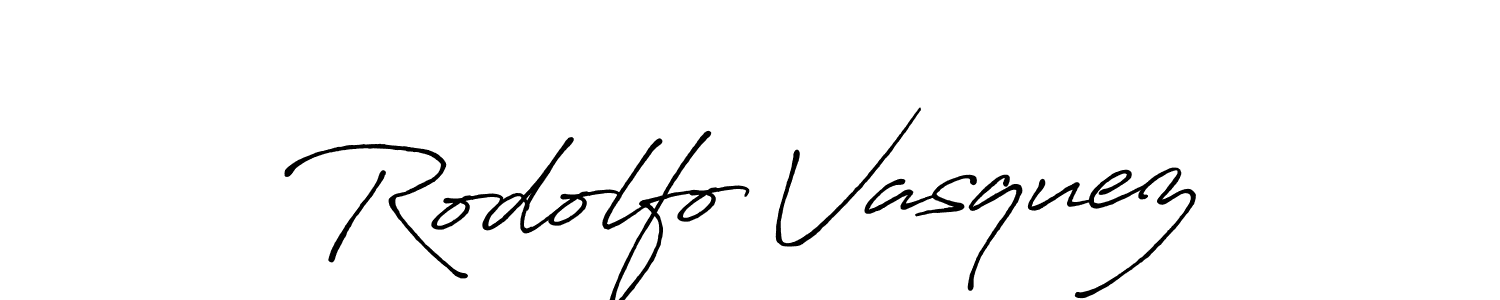 Similarly Antro_Vectra_Bolder is the best handwritten signature design. Signature creator online .You can use it as an online autograph creator for name Rodolfo Vasquez. Rodolfo Vasquez signature style 7 images and pictures png