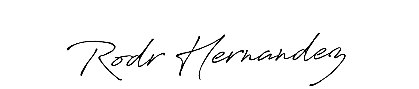 Make a beautiful signature design for name Rodr Hernandez. With this signature (Antro_Vectra_Bolder) style, you can create a handwritten signature for free. Rodr Hernandez signature style 7 images and pictures png