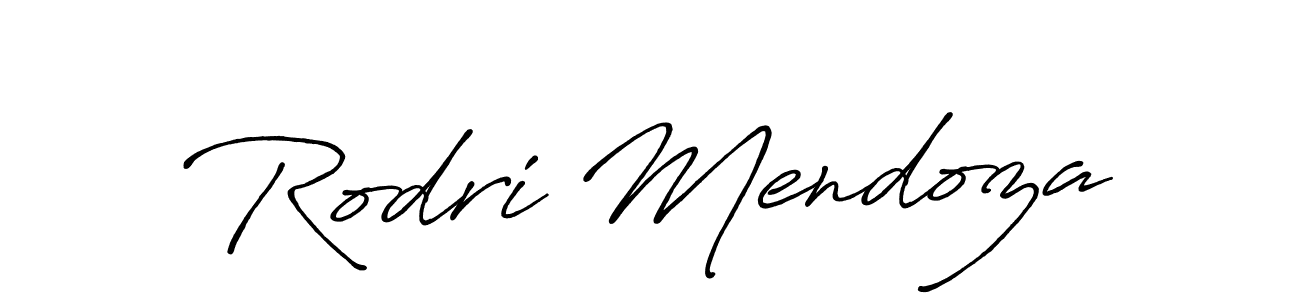 Make a short Rodri Mendoza signature style. Manage your documents anywhere anytime using Antro_Vectra_Bolder. Create and add eSignatures, submit forms, share and send files easily. Rodri Mendoza signature style 7 images and pictures png