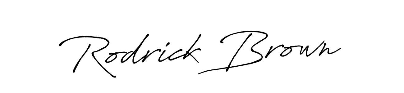 How to Draw Rodrick Brown signature style? Antro_Vectra_Bolder is a latest design signature styles for name Rodrick Brown. Rodrick Brown signature style 7 images and pictures png