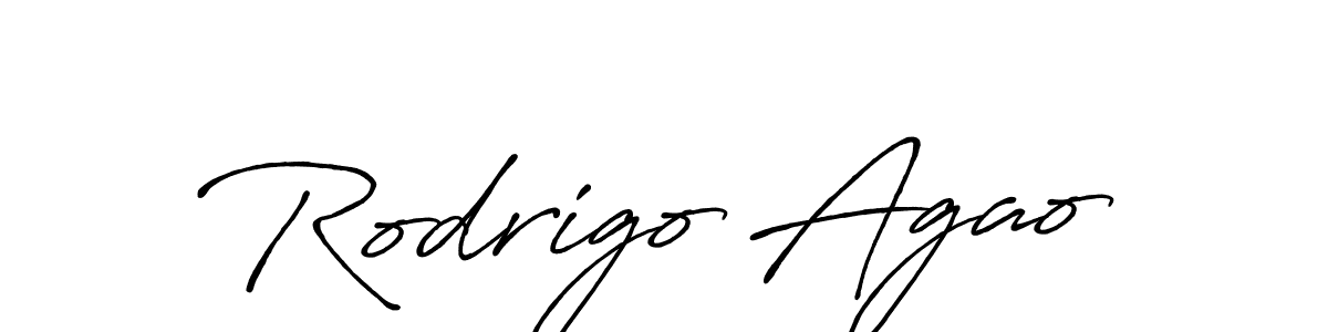 Similarly Antro_Vectra_Bolder is the best handwritten signature design. Signature creator online .You can use it as an online autograph creator for name Rodrigo Agao. Rodrigo Agao signature style 7 images and pictures png