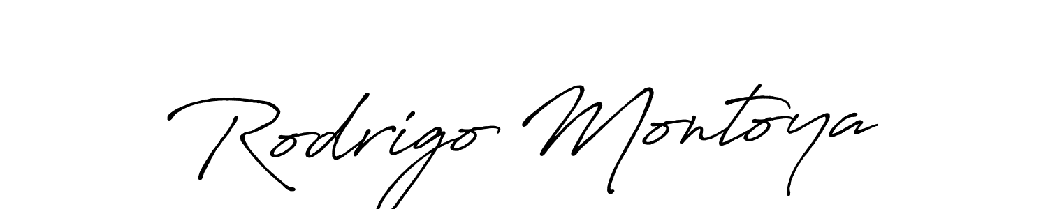 if you are searching for the best signature style for your name Rodrigo Montoya. so please give up your signature search. here we have designed multiple signature styles  using Antro_Vectra_Bolder. Rodrigo Montoya signature style 7 images and pictures png