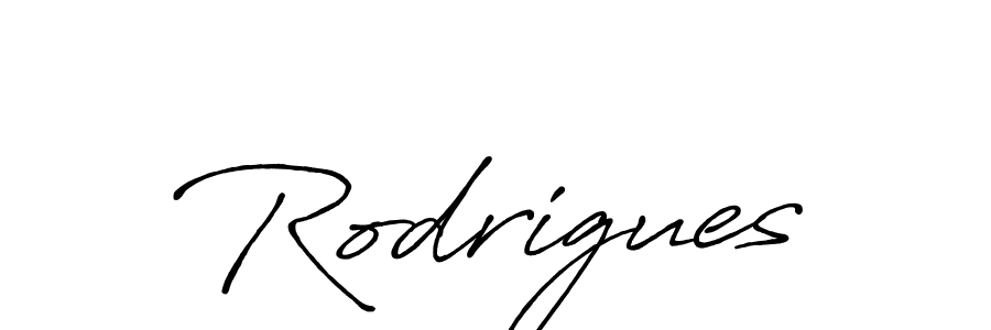 Antro_Vectra_Bolder is a professional signature style that is perfect for those who want to add a touch of class to their signature. It is also a great choice for those who want to make their signature more unique. Get Rodrigues name to fancy signature for free. Rodrigues signature style 7 images and pictures png