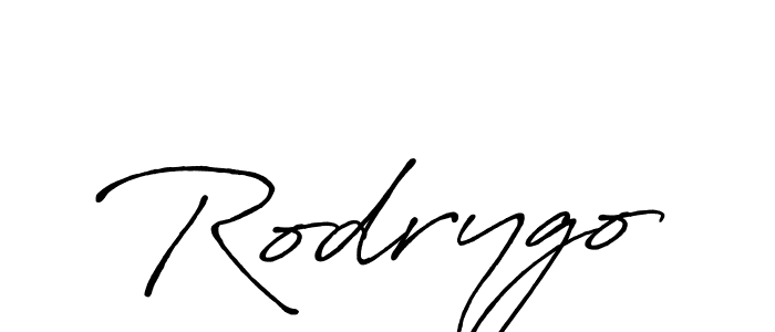 Also You can easily find your signature by using the search form. We will create Rodrygo name handwritten signature images for you free of cost using Antro_Vectra_Bolder sign style. Rodrygo signature style 7 images and pictures png