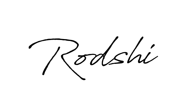 Also we have Rodshi name is the best signature style. Create professional handwritten signature collection using Antro_Vectra_Bolder autograph style. Rodshi signature style 7 images and pictures png