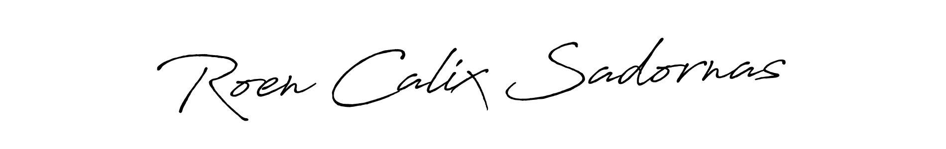 How to Draw Roen Calix Sadornas signature style? Antro_Vectra_Bolder is a latest design signature styles for name Roen Calix Sadornas. Roen Calix Sadornas signature style 7 images and pictures png