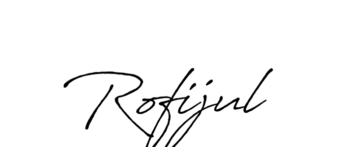 Once you've used our free online signature maker to create your best signature Antro_Vectra_Bolder style, it's time to enjoy all of the benefits that Rofijul name signing documents. Rofijul signature style 7 images and pictures png