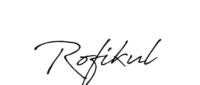 Similarly Antro_Vectra_Bolder is the best handwritten signature design. Signature creator online .You can use it as an online autograph creator for name Rofikul. Rofikul signature style 7 images and pictures png