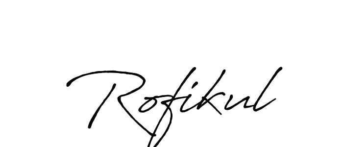 Similarly Antro_Vectra_Bolder is the best handwritten signature design. Signature creator online .You can use it as an online autograph creator for name Rofikul. Rofikul signature style 7 images and pictures png