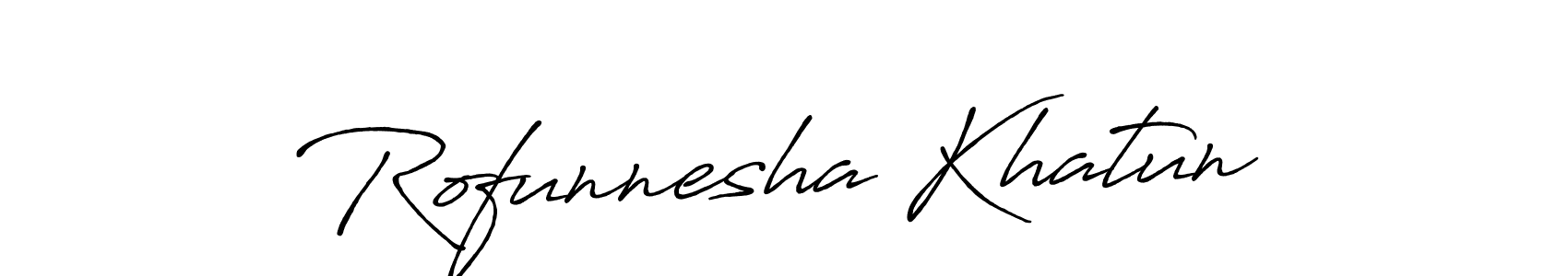 You can use this online signature creator to create a handwritten signature for the name Rofunnesha Khatun. This is the best online autograph maker. Rofunnesha Khatun signature style 7 images and pictures png