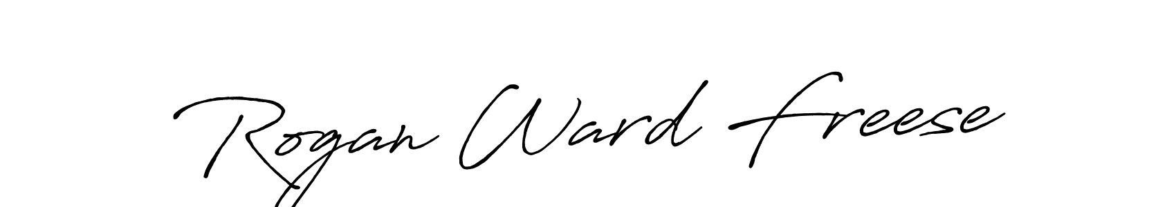 Best and Professional Signature Style for Rogan Ward Freese. Antro_Vectra_Bolder Best Signature Style Collection. Rogan Ward Freese signature style 7 images and pictures png